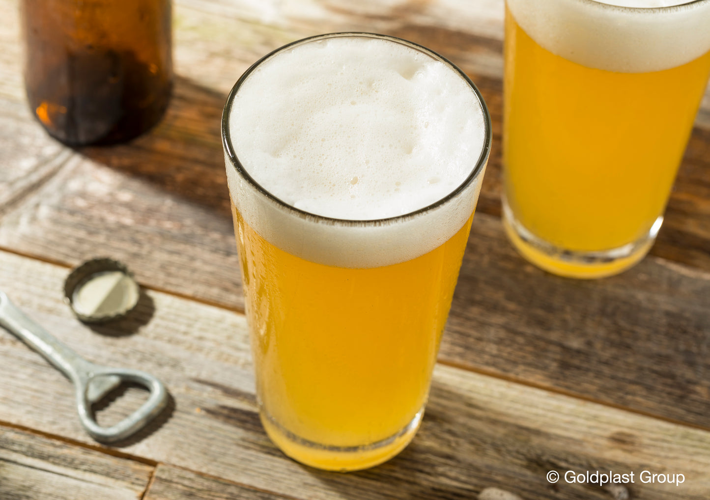 Szklanka plastikowa koniczna do piwa 0,5 l