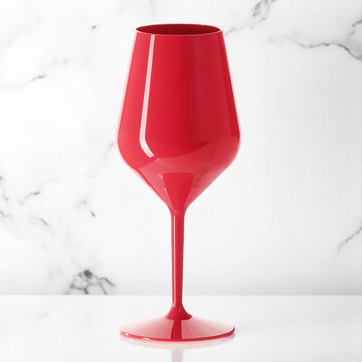 Zestaw 2 czerwonych kieliszków Summer 470ml - Edycja walentynkowa