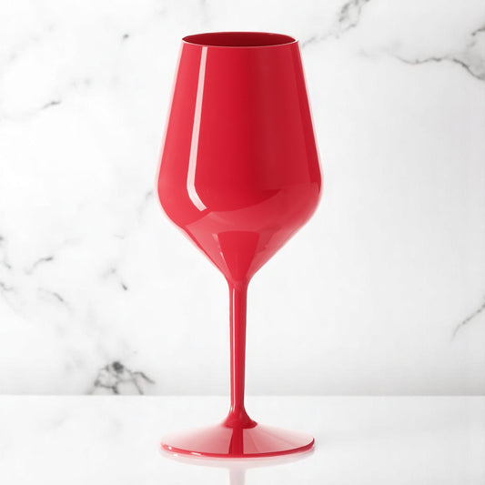 Zestaw 2 czerwonych kieliszków Summer 470ml - Edycja walentynkowa