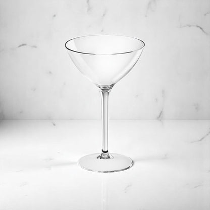 Kieliszek plastikowy do martini i koktajli przezroczysty 300 ml