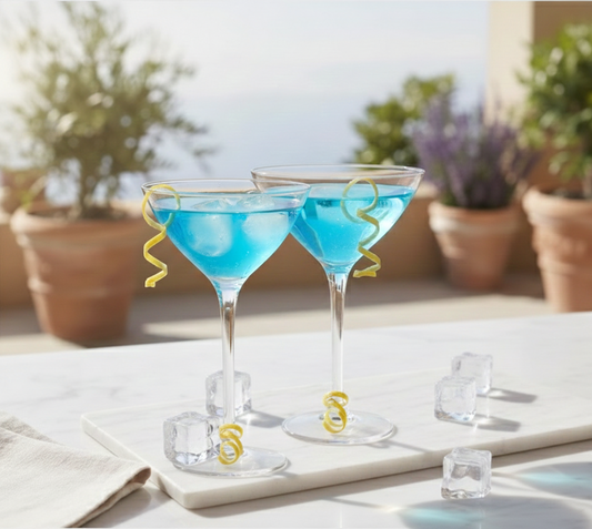 Kieliszek plastikowy do martini i koktajli przezroczysty 300 ml