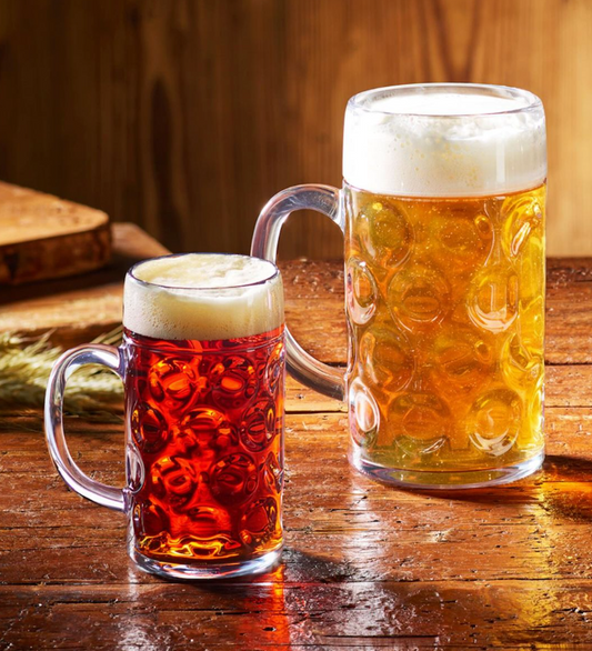 Kufel plastikowy do piwa z cechą 0,4L